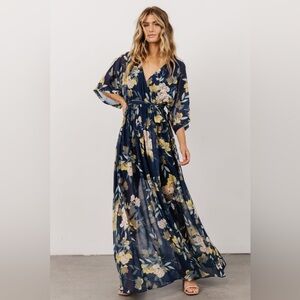 Baltic Born - Kia Kimono Maxi Dress